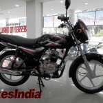 2015 Bajaj Ct 100 Side View