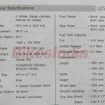 2015 Bajaj Ct 100 Specifications