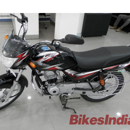 2015 Bajaj Ct 100 Top View