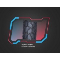 Bajaj Ct110 Knobby Tyres