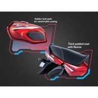 Bajaj Ct110 Thick Padded Seat