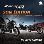 2018 Dominar 400 Colors