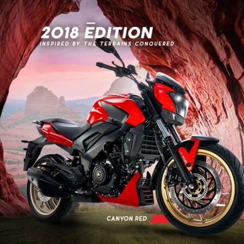 2018 Dominar 400 Red Color