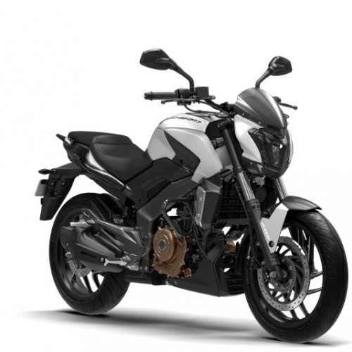 Bajaj Dominar 400 White Bike