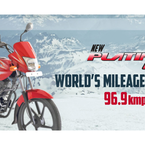 Bajaj Platina 100 Es 96kmpl Mileage