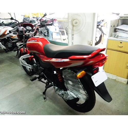 Bajaj Platina 100 Es Bike Rear View