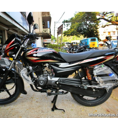 Bajaj Platina 100 Es Bike Side View
