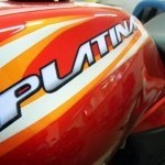 Bajaj Platina Tank Cover Graphics