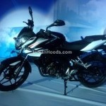 Baja Pulsar 150 2015 Blue Colour Side View