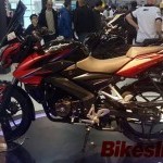 Bajaj Pulsar 150ns Side View Red Black