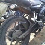 Bajaj Pulsar 150ns Spied Rear Tyre