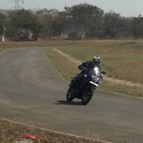 Bajaj Pulsar 200 As Race Track Picture