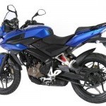 Bajaj Pulsar As200 Rear Quarter View Blue Bike