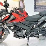Bajaj Pulsar Ns 200 Adventure Side View