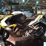 Bajaj Pulsar 200 Super Sport Yellow Side View