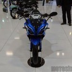 Bajaj Pulsar 200ss Blue Colour Front Full View