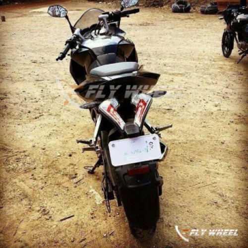 Bajaj Pulsar 200ss Rear View