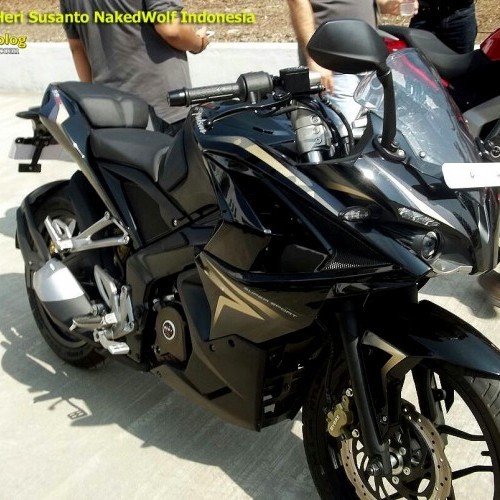 Bajaj Pulsar Rs200 Black Colour Fairing