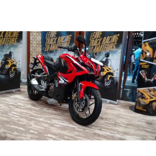 Bajaj Pulsar Rs200 Red Colour