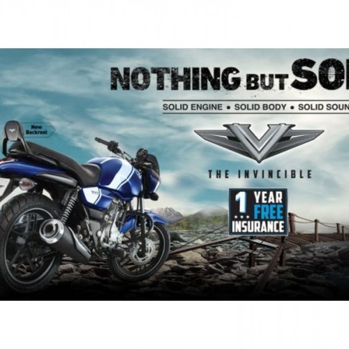 2018 Bajaj V15 Pillion Backrest