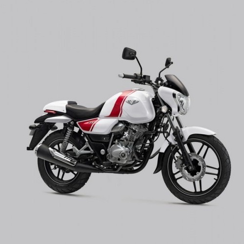 Bajaj V15 150cc Bike White Color