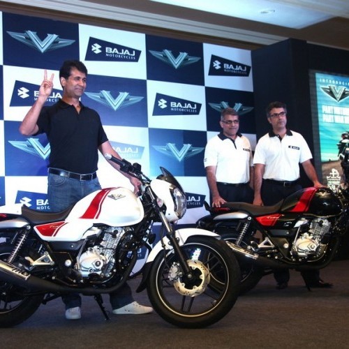 Bajaj V15 150cc Vikrant Bike Rajiv Bajaj Unveil