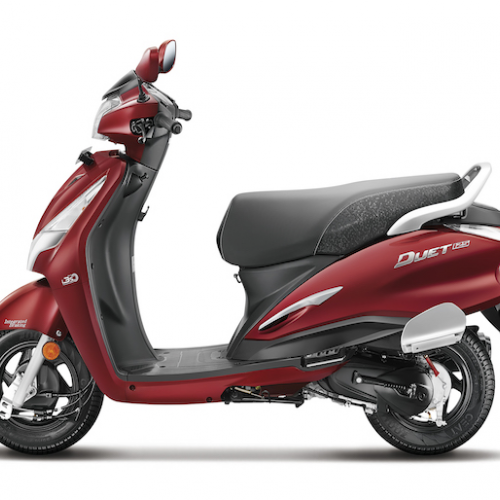 Hero Duet 125cc 2018 Tyres Seat