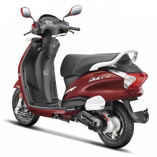 Hero Duet 125cc Seating Position Girls Men