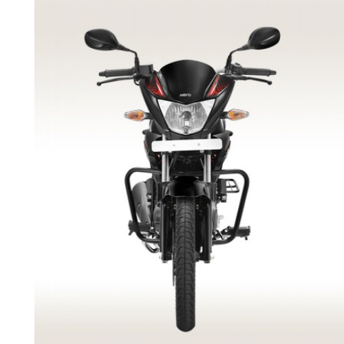 Hero Glamour 125 Disc Self And Alloy Front View