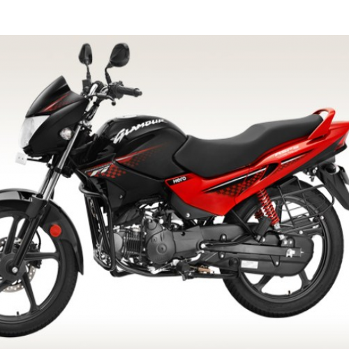 Hero Glamour 125 Disc Self And Alloy Left Side View