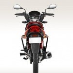 Hero Glamour 125 Disc Self And Alloy Rear View