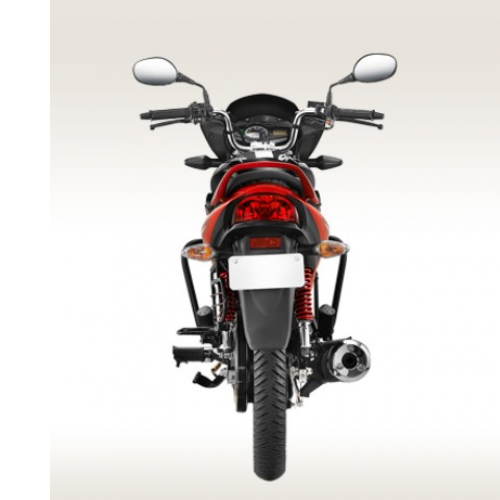 Hero Glamour 125 Disc Self And Alloy Rear View