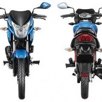 Hero Glamour 125 Ismart 2017 Front Rear View