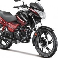 Hero Glamour 125 Ismart Black Red Colour