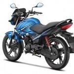 Hero Glamour 125 Ismart Fi Rear Quarter View
