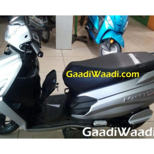 Hero Maestro Edge Scooter Side View Spy