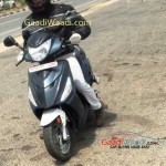 Hero Maestro Edge Scooter Test Drive Spy