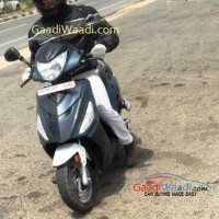 Hero Maestro Edge Scooter Test Drive Spy