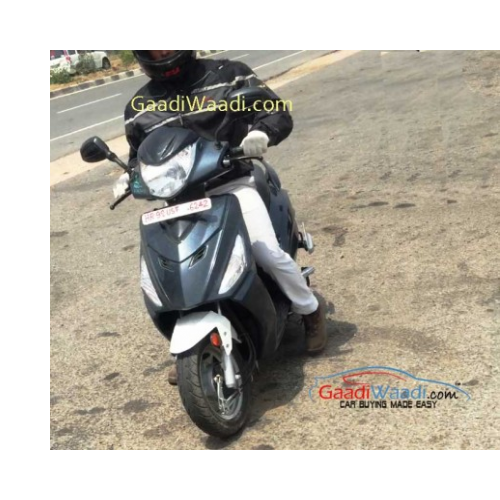 Hero Maestro Edge Scooter Test Drive Spy