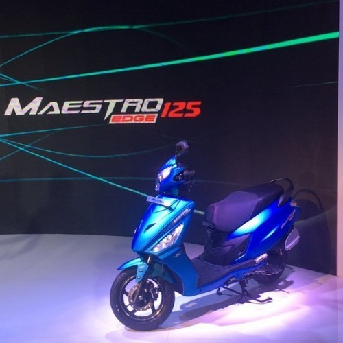 Hero Maestro Edge 125cc Blue Color