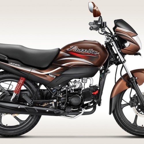 2015 Hero Passion Pro Metallic Brown