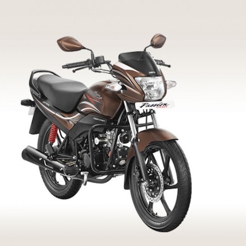 2015 Hero Passion Pro Metallic Brown Colour