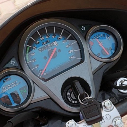 2018 Hero Super Splendor Digital Display