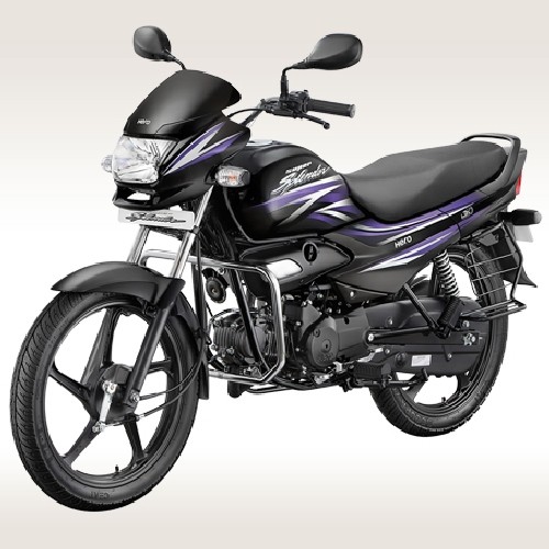 Hero Super Splendor Ismart Front Quarter View