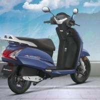 Honda Activa 125 Chrome Plated Metal Muffler Protector