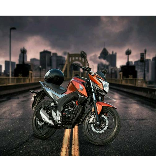 Honda Cb Hornet 160r Night Picture