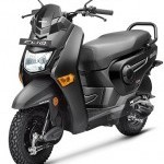Honda Cliq Front View Black