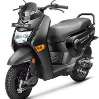 Honda Cliq Front View Black