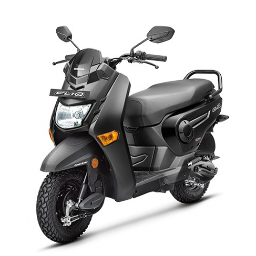 Honda Cliq Front View Black