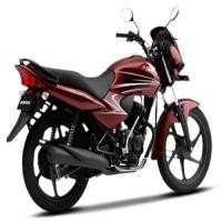 Honda Dream Yuga Rear Cross Side View